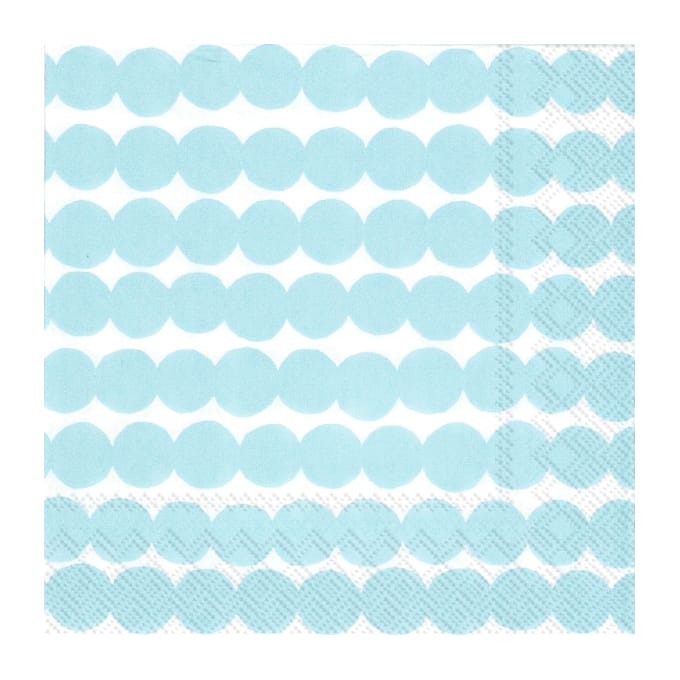 Räsymatto 냅킨 33x33 cm 20개 - Light blue - Marimekko | 마리메꼬