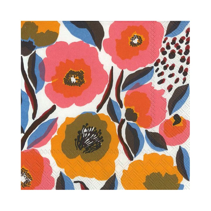 Rosarium 냅킨 33x33 cm 20개 - white - Marimekko | 마리메꼬