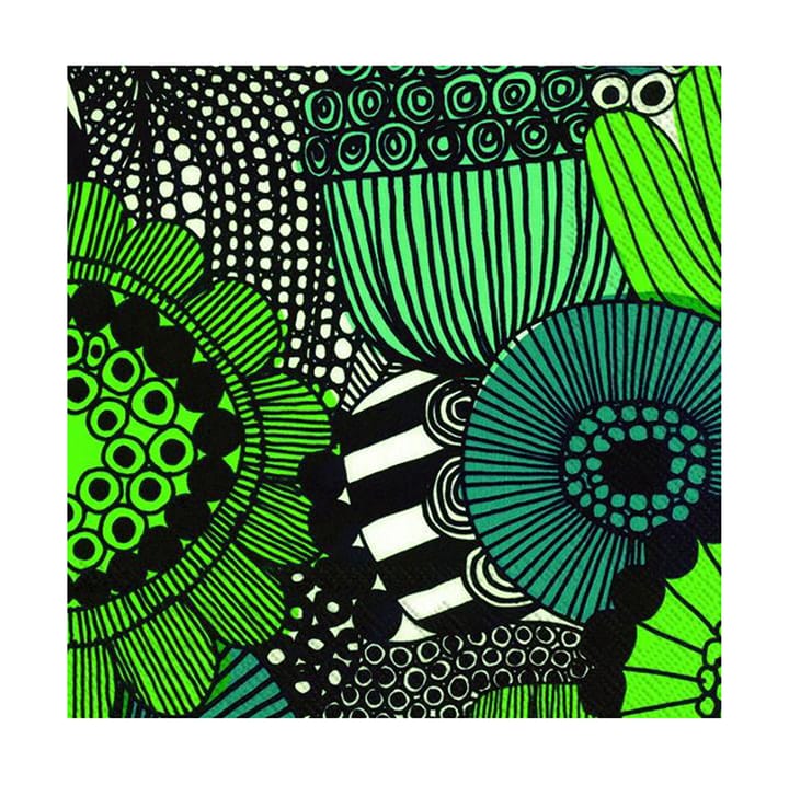 Siirtolapuutarha 냅킨 33x33 cm 20개 - green - Marimekko | 마리메꼬