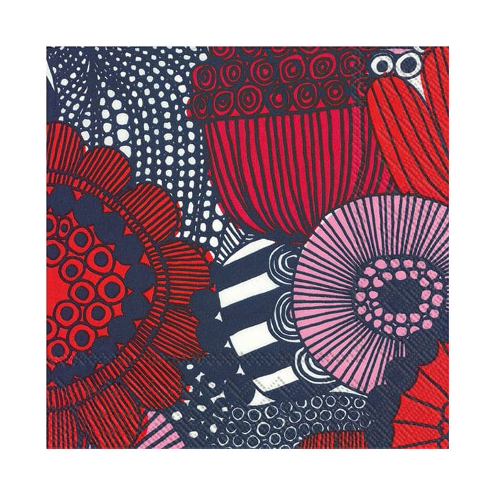 Siirtolapuutarha 냅킨 33x33 cm 20개 - pink - Marimekko | 마리메꼬