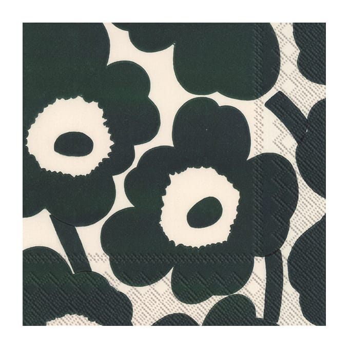 Unikko 냅킨 33x33 cm 20개 - Cream green - Marimekko | 마리메꼬