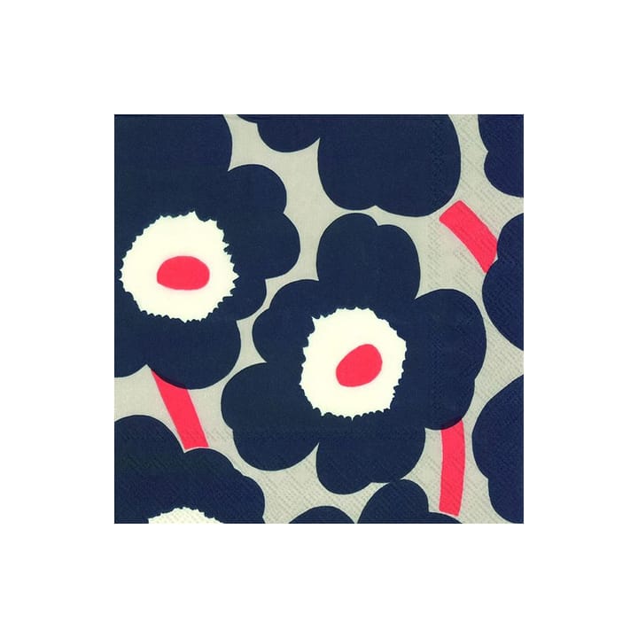 Unikko 냅킨 33x33 cm 20개 - linen - Marimekko | 마리메꼬