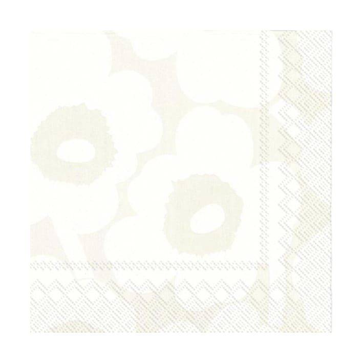 Unikko 냅킨 33x33 cm 20개 - White-grey - Marimekko | 마리메꼬