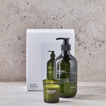 메라키 핸드 솝과 향초 선물 세트 - Anti-odor green herbal - Meraki | 메라키