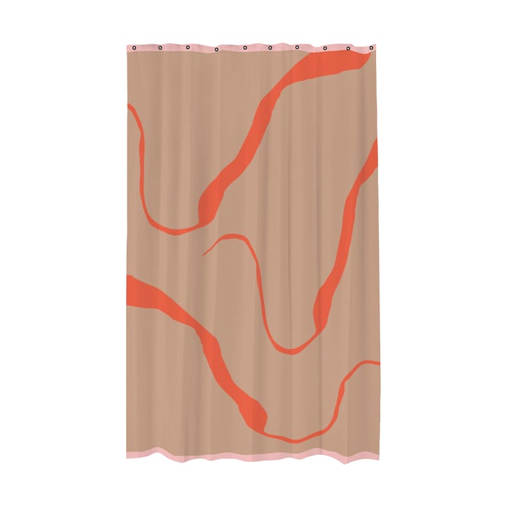 노바 아르떼 샤워 커튼 150x200 cm - Latte-orange - Mette Ditmer | 매트 딧메르