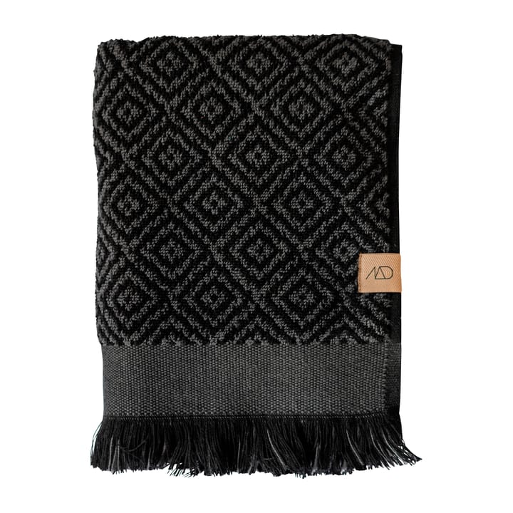 모로코 타월 70x135 cm - Black-grey - Mette Ditmer | 매트 딧메르