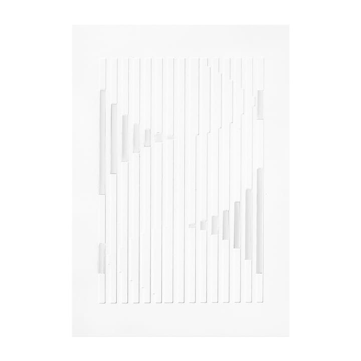 릴리프 아트워크 오가닉 라인즈 21x29.7 cm - Off White - MOEBE | 모에베