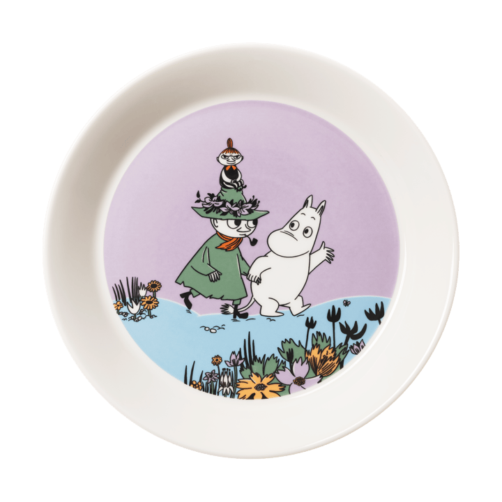 프렌즈 포에버 무민 접시 - Ø19.5 cm - Moomin Arabia | 무민 아라비아