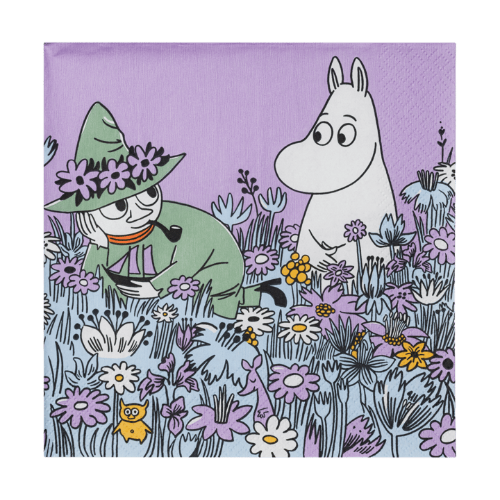 프렌즈 포에버 페이퍼 냅킨 33x33 cm 20개 세트 - Multi - Moomin Arabia | 무민 아라비아