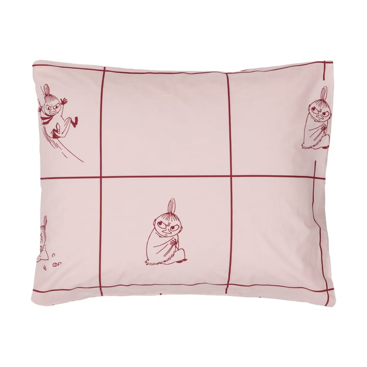 무민 베개커버 50x60 cm - Little My Checkered - Moomin Arabia | 무민 아라비아