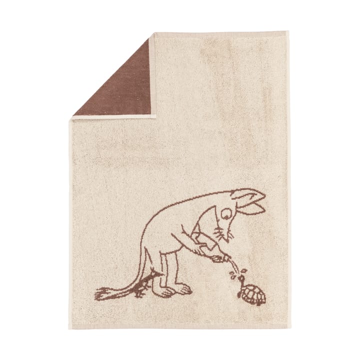 무민 타월 50x70 cm - Sniff brown - Moomin Arabia | 무민 아라비아