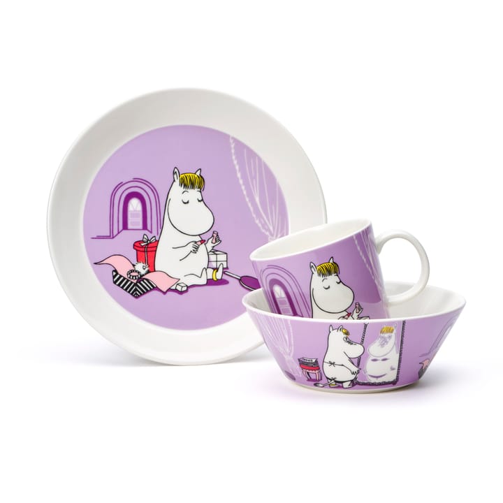 스노크메이든 퍼플 무민 보울, purple Moomin Arabia | 무민 아라비아