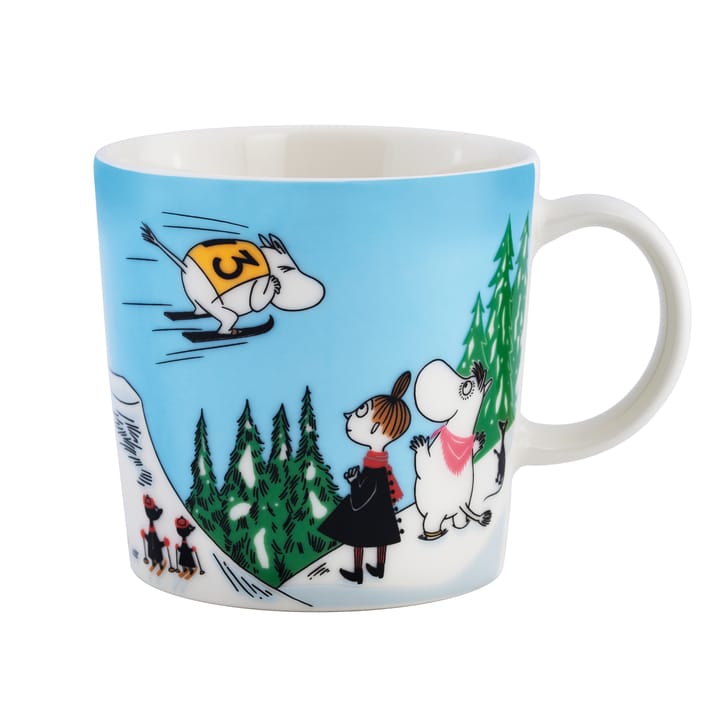 무민 머그 winter 2024 Ski jumping - 30 cl - Moomin Arabia | 무민 아라비아