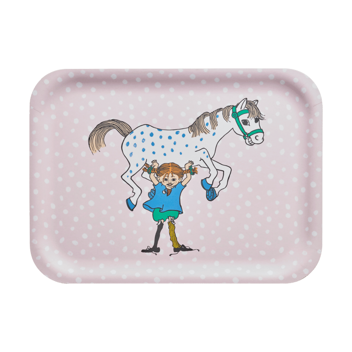 삐삐 트레이 20X27 cm - Pippi and the Horse - Muurla | 뮬라