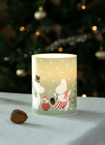 무민 블록 캔들 LED 12.5 cm - Festive spirits - Muurla | 뮬라