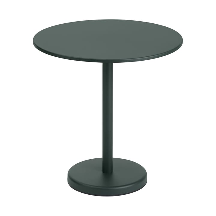 리니어 스틸 테이블 70 cm - Dark green - Muuto | 무토