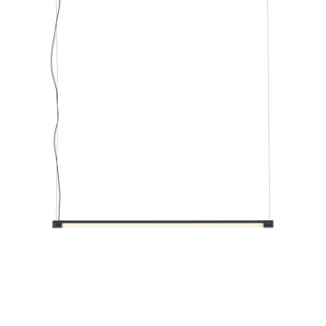 파인 서스펜션 조명 90 cm - Black - Muuto | 무토