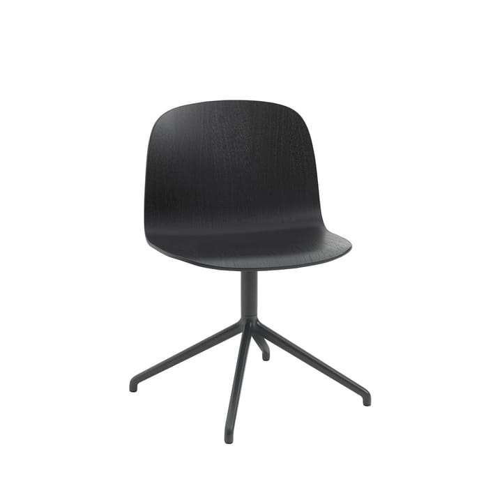 비수 와이드 체어 - Black-swivel base - Muuto | 무토