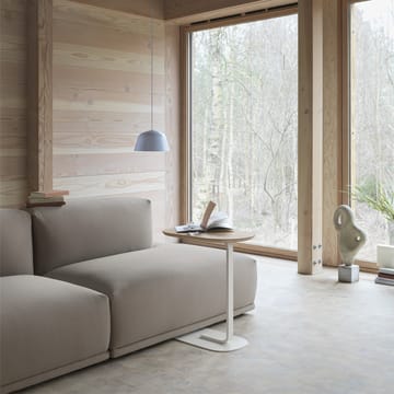 릴레이트 사이드 테이블 H: 73.5 cm - Oak veneer-off white - Muuto | 무토