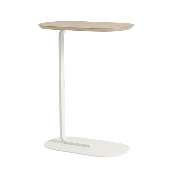 릴레이트 사이드 테이블 H: 73.5 cm - Solid oak-off white - Muuto | 무토