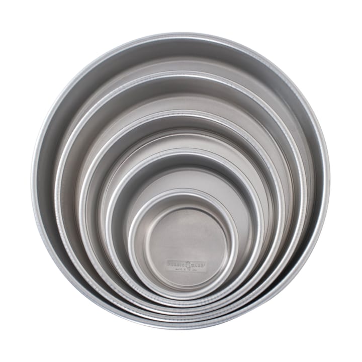 노르딕웨어 네추럴 웨딩 케이크 베이킹 틴 5개 세트 - Aluminium - Nordic Ware | 노르딕 웨어