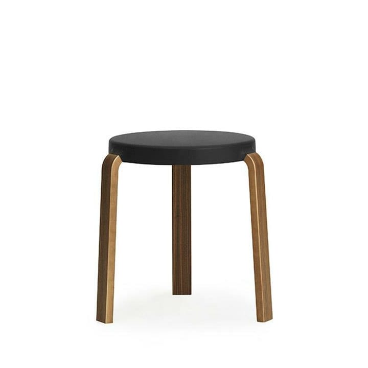 탭 스툴 - Black, walnut legs - Normann Copenhagen | 노만코펜하겐