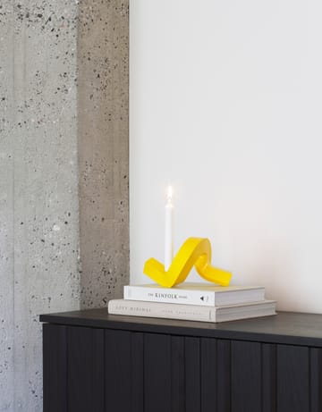 Crooked 캔들 홀더 1 - Yellow - Normann Copenhagen | 노만코펜하겐