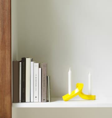 Crooked 캔들 홀더 2 - Yellow - Normann Copenhagen | 노만코펜하겐