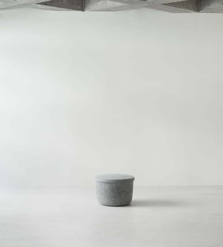 하이드 수납함 스몰 오토만, Grey Normann Copenhagen | 노만코펜하겐