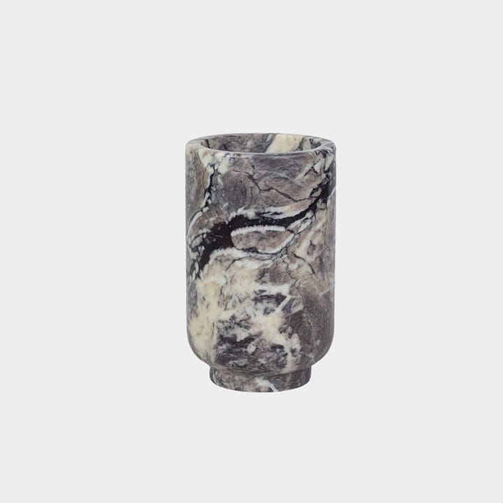 스티비 화병 Ø12.5x20.5 cm - Gray marble - Olsson & Jensen | 올손 앤드 젠슨