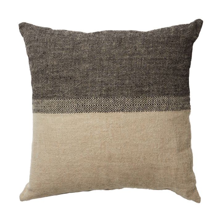 레비 쿠션 커버 60x60 cm - Black/natural - Olsson & Jensen | 올손 앤�드 젠슨