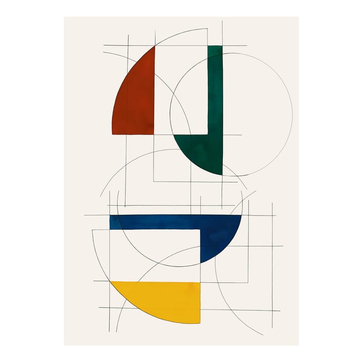 컨스트럭션 01 포스터 - 30x40 cm - Paper Collective | 페이퍼콜렉티브