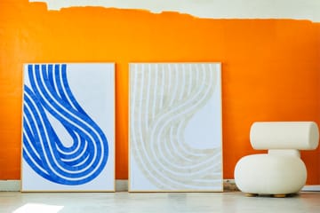 엔트로피 블루 02 포스터 - 30x40 cm - Paper Collective | 페이퍼콜렉티브