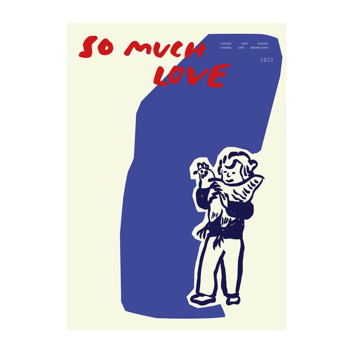 So Much 러브 치킨 포스터 - 30x40 cm - Paper Collective | 페이퍼콜렉티브