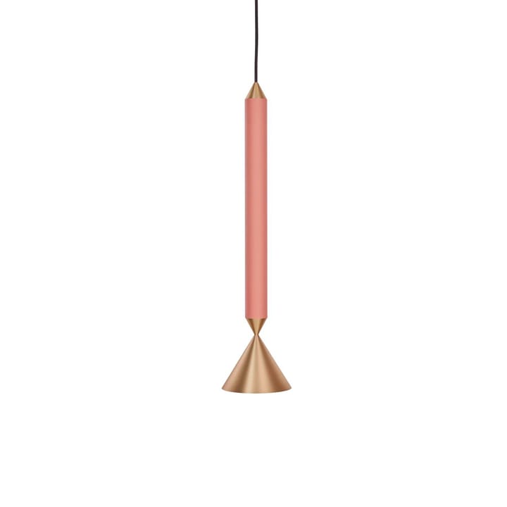 아폴로 39 펜던트 조명 - Coral pink, brass - Pholc | 폴크