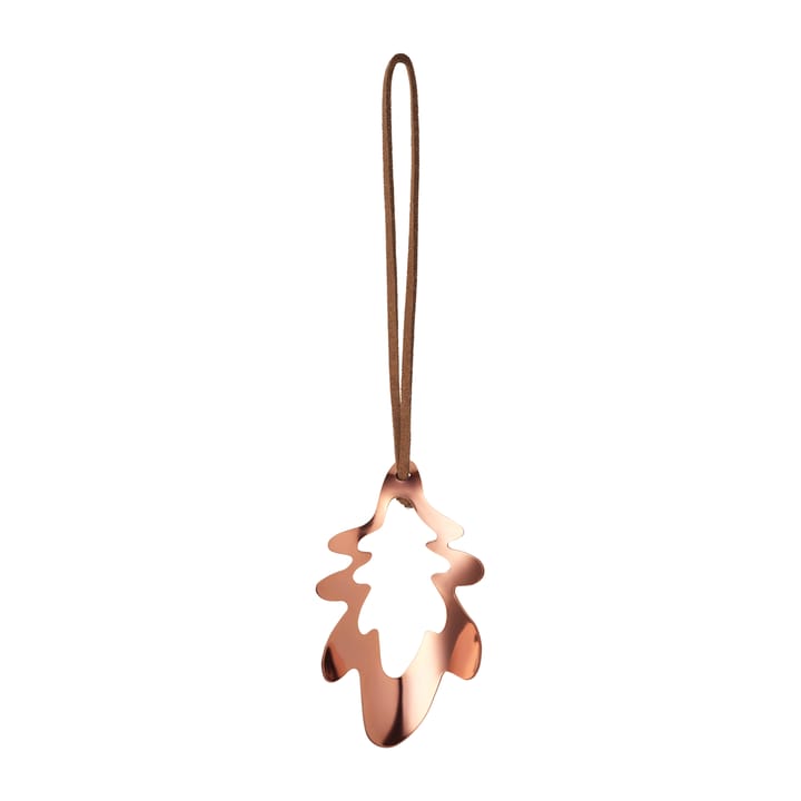 �카렌 블릭센 노르딕 테일스 오크 리프 행잉 크리스마스 소품 8.5 cm - Copper - Rosendahl | 로젠달 코펜하겐