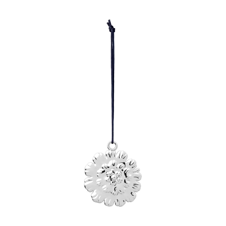 Ball flower 크리스마스 장식 6.5 cm, Silver-plated Rosendahl | 로젠달 코펜하겐