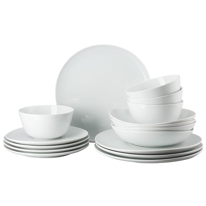 준토 냅킨 스타터세트 화이트 - 16 pieces - Rosenthal | 로젠탈