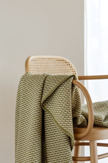 멜로 스로우 150x210 cm - Leaf green - Røros Tweed | 뢰로스 트위드