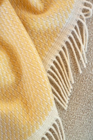 멜로 스로우 150x210 cm - Lemon yellow - Røros Tweed | 뢰로스 트위드