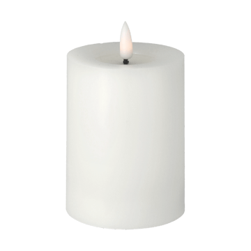 Bright Melt block candle LED 12,5 cm - White - Scandi Essentials | 스칸디 에센셜