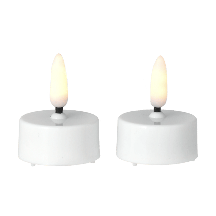 브라이트 LED 티라이트 Ø3.8 cm 2개 세트, White Scandi Essentials | 스칸디 에센셜