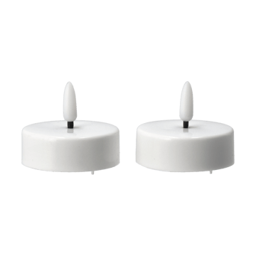 브라이트 LED 티라이트 Ø5.8 cm 2개 세트 - White - Scandi Essentials | 스칸디 에센셜