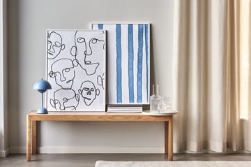 리니지 포스터 블루 - 40x50 cm - Scandi Living | 스칸디리빙