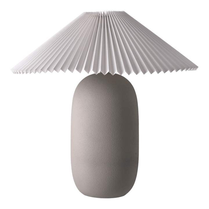 Boulder 테이블 조명 48 cm grey-pleated white - undefined - Scandi Living | 스칸디리빙