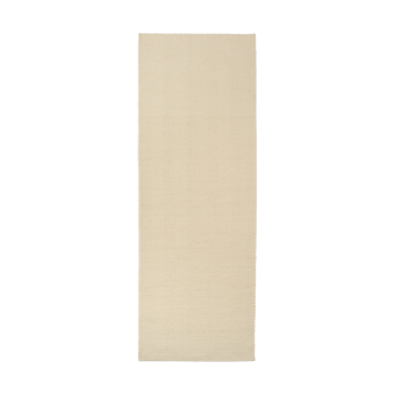 Furrow 울 러그 네추럴 화이트 - 80x240 cm - Scandi Living | 스칸디리빙