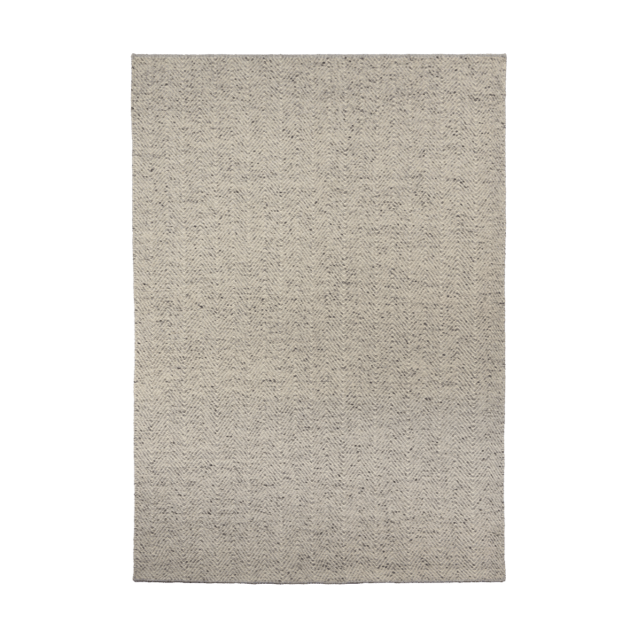 Furrow 울 러그 네추럴 화이트/grey - 200x300 cm - Scandi Living | 스칸디리빙