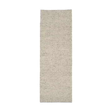 Furrow 울 러그 네추럴 화이트/grey - 80x240 cm - Scandi Living | 스칸디리빙