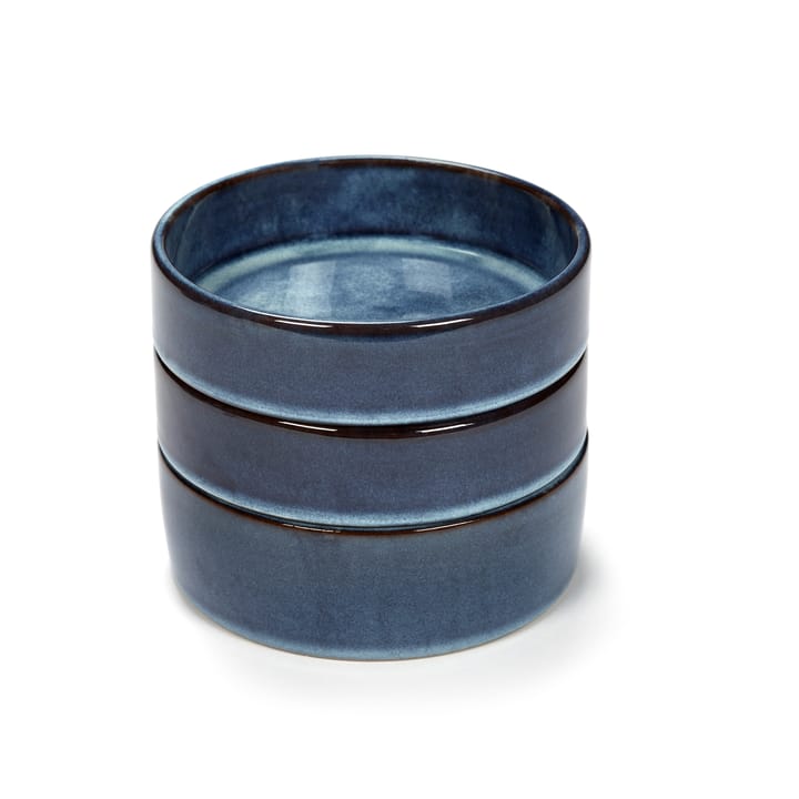 퓨어 보울 3개 세트 스태커블 14 cm, Dark blue Serax | 세락스