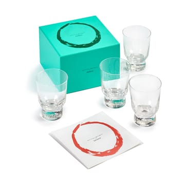 Ottolenghi Feast 드링킹 글래스 33 cl 4개 세트 - Stripes sandblasted - Serax | 세락스